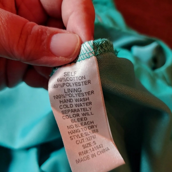 NWT She And Sky Mint Green Mad Men Swing Dress - Picture 8 of 8